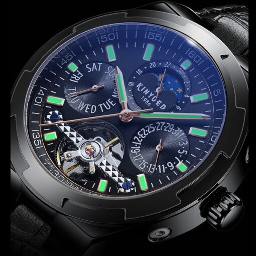 KINYUED Classic Mens Watches Automatic Mechanical Watch - Image 3