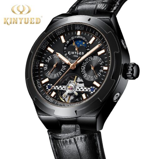 KINYUED Classic Mens Watches Automatic Mechanical Watch