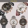 KINYUED Luxury Brand Watch Men Skeleton Automatic Stempunk Flying Tourbillon Watches - Image 3