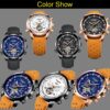 KINYUED Mens Top Brand Mechanical Watches Luxury Perpetual Tourbillon Automatic Watch - Image 3