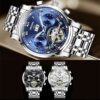 KINYUED Mens Watches Top Brand Luxury Automatic Mechanical Watch - Image 2