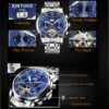 KINYUED Mens Watches Top Brand Luxury Automatic Mechanical Watch - Image 3