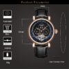 KINYUED Watch Tourbillon Multi-function Automatic Men's Mechanical Wristwatch Men Watches - Image 2